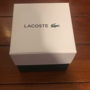 Lacoste Black Silicone strap Womens watch